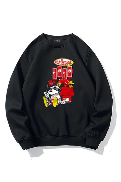 BRZ Collection Unisex Oversize Wish You Were Here Sweatshirt