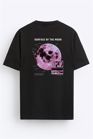 BRZ Collection Unisex Surface On The Moon Regular Fit T-shirt