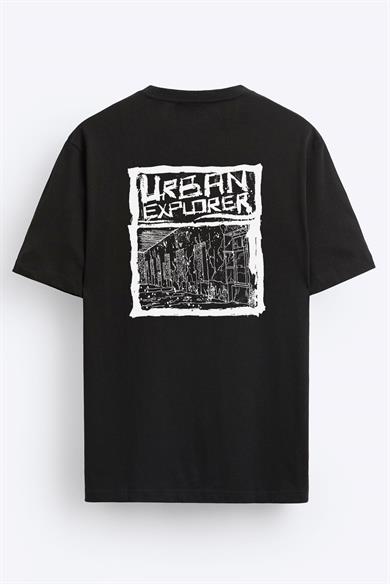 BRZ Collection Unisex Urban Explorer Regular Fit T-shirt