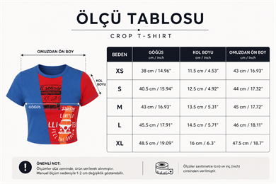 BRZ Collection Van One Classic Cars Crop Kadın T-shirt