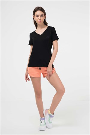 BRZ Collection Viskon V Yaka Kadın T-shirt
