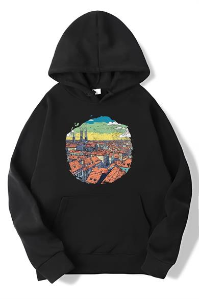 BRZ Collection Unisex Oversize Zagreb Hoodie