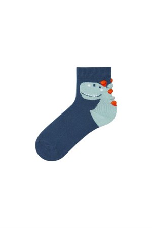 BRZ Kids 3D Dinazor  Desenli Erkek Çocuk Çorabı 3lü Set