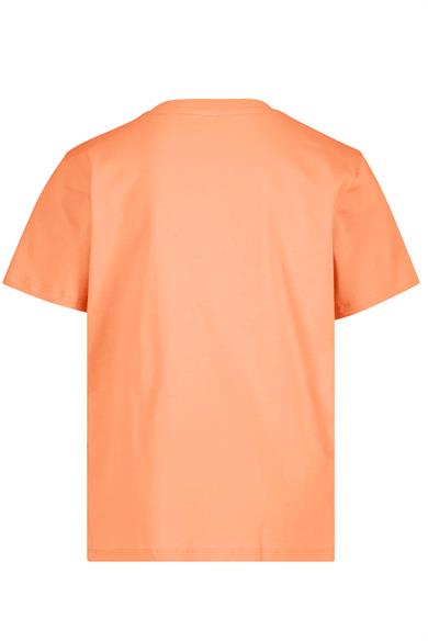 BRZ Kids Basic Kız Çocuk T-shirt Neon Turuncu