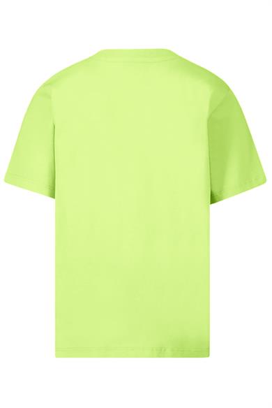 BRZ Kids Basic Kız Çocuk T-shirt Neon Sarı