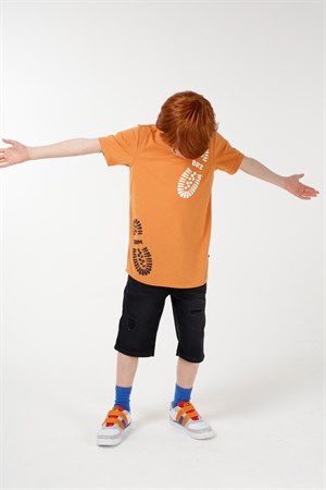 BRZ Kids Baskılı Erkek Çocuk Kısa Kollu T-shirt