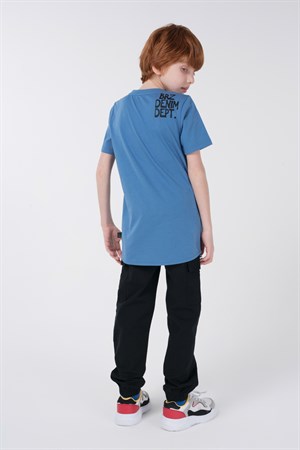 BRZ Kids Baskılı Erkek Çocuk Kısa Kollu T-shirt