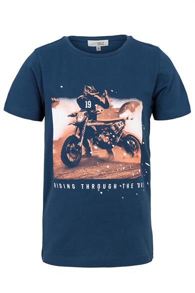 BRZ Kids Baskılı Erkek Çocuk Kısa Kollu T-shirt