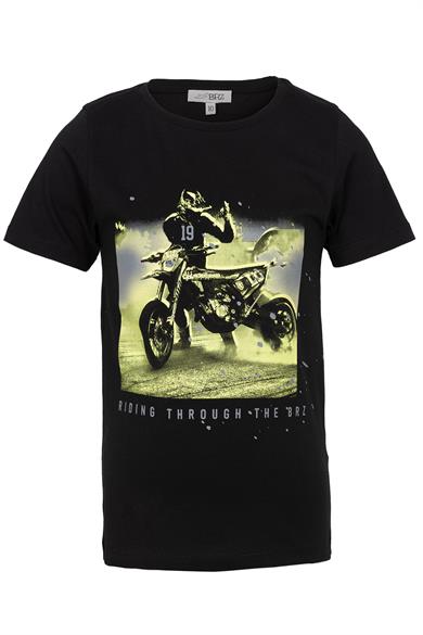 BRZ Kids Baskılı Erkek Çocuk Kısa Kollu T-shirt