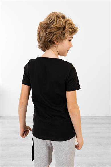 BRZ Kids Baskılı Erkek Çocuk Kısa Kollu T-shirt