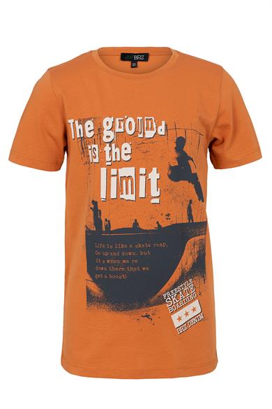 BRZ Kids Baskılı Erkek Çocuk Kısa Kollu T-shirt