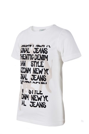BRZ Kids Baskılı Erkek Çocuk Kısa Kollu T-shirt