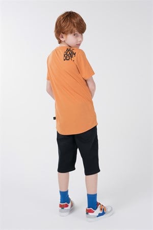 BRZ Kids Baskılı Erkek Çocuk Kısa Kollu T-shirt