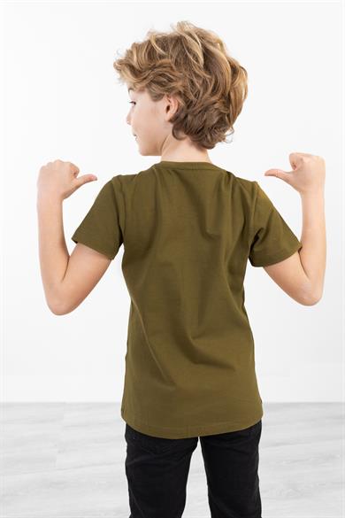 BRZ Kids Baskılı Erkek Çocuk Kısa Kollu T-shirt