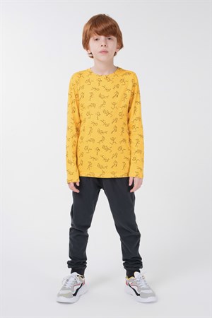BRZ Kids Baskılı Erkek Çocuk Pijama Takımı
