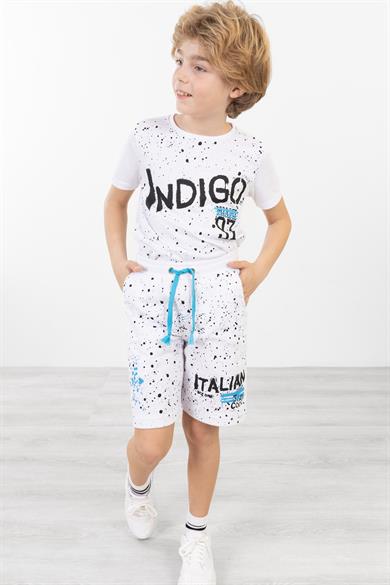BRZ Kids Baskılı Erkek Çocuk Şort