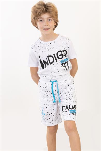 BRZ Kids Baskılı Erkek Çocuk Şort