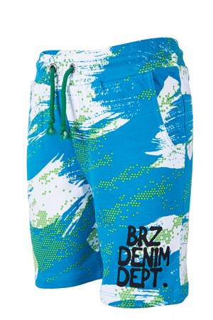 BRZ Kids Baskılı Erkek Çocuk Şort