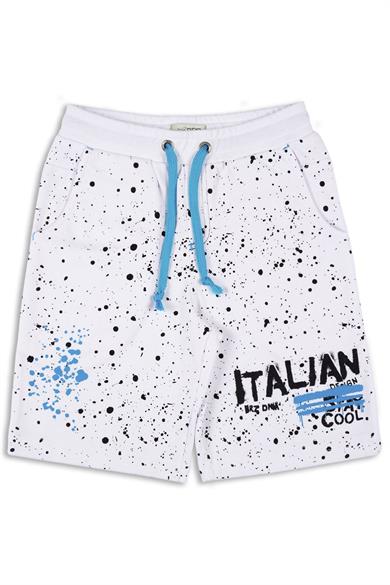 BRZ Kids Baskılı Erkek Çocuk Şort T-shirt Takım