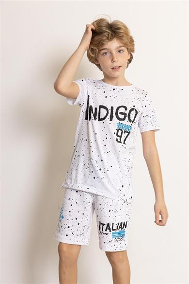 BRZ Kids Baskılı Erkek Çocuk Şort T-shirt Takım