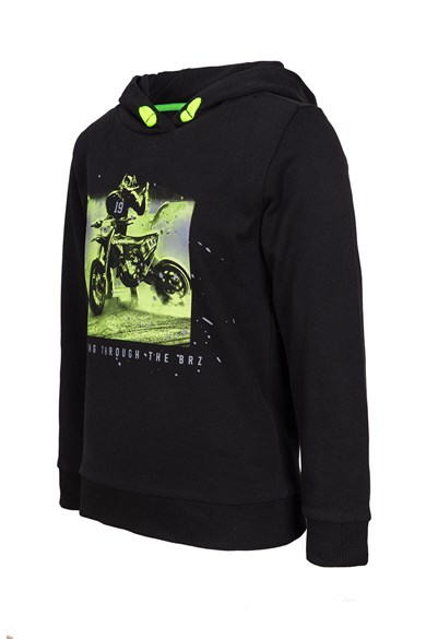 BRZ Kids Baskılı Erkek Çocuk Sweatshirt