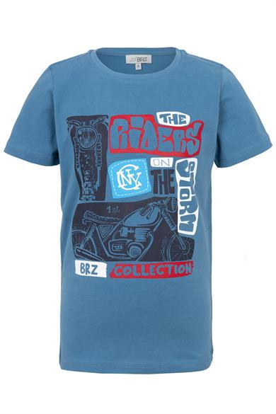 BRZ Kids Baskılı Erkek Çocuk T-shirt