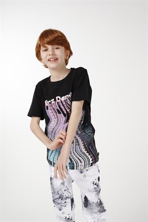BRZ Kids Baskılı Erkek Çocuk T-shirt