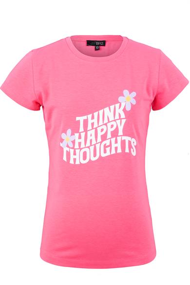BRZ Kids Baskılı Kız Çocuk Kısa Kollu T-shirt