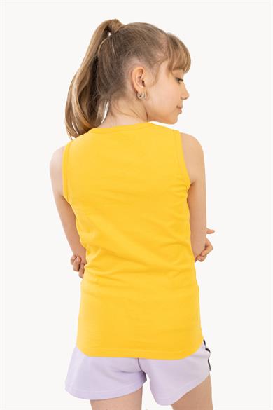 BRZ Kids Baskılı Kız Çocuk Sıfır Kol T-shirt