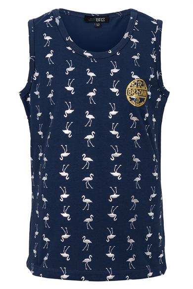 BRZ Kids Baskılı Kız Çocuk Sıfır Kol T-shirt