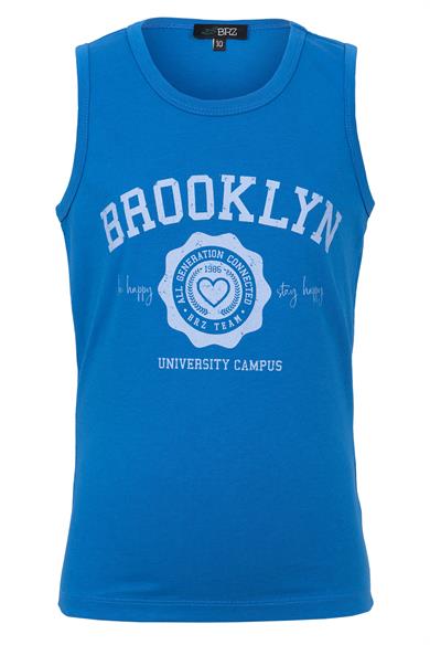 BRZ Kids Baskılı Kız Çocuk Sıfır Kol T-shirt