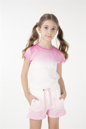 BRZ Kids Baskılı Kız Çocuk Şort