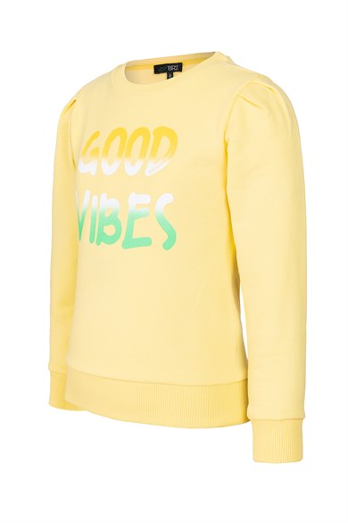 BRZ Kids Baskılı Kız Çocuk Sweatshirt