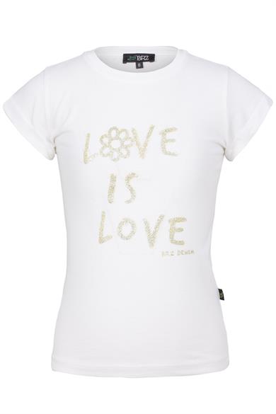 BRZ Kids Baskılı Kız Çocuk T-shirt