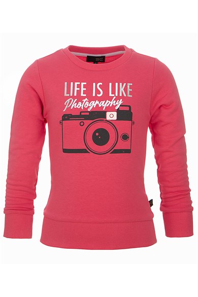 BRZ Kids Baskılı Kız Sweatshirt