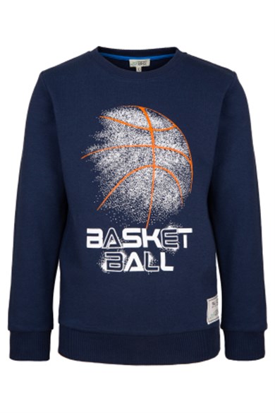 BRZ KİDS Baskılı Sweatshirt Erkek
