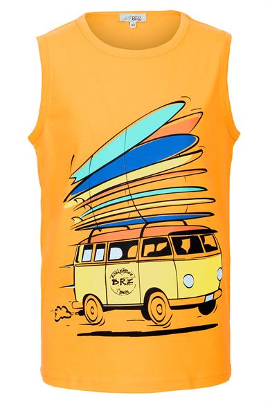 BRZ Kids Baskılı Unisex Çocuk Sıfır Kol T-shirt