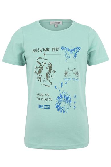 BRZ Kids Baskılı Unisex Çocuk T-shirt