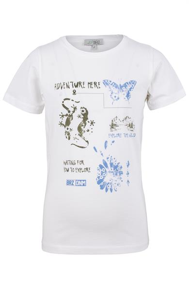 BRZ Kids Baskılı Unisex Çocuk T-shirt