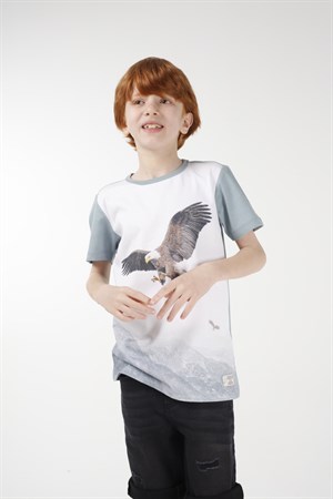 BRZ Kids Dijital Baskılı Erkek Çocuk Kısa Kollu T-shirt