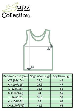 Brz Kids Erkek Çocuk Atlet 3Lü Set