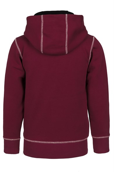 BRZ Kids Erkek Çocuk Baskılı Fermuarlı Kapüşonlu Sweatshirt
