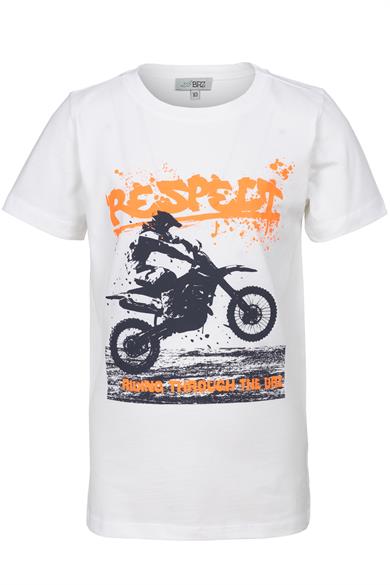 BRZ Kids Erkek Çocuk Baskılı Kısa Kollu T-shirt