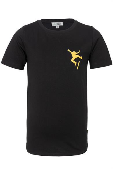 BRZ Kids Erkek Çocuk Ön ve Arka Baskılı Kısa Kollu T-shirt