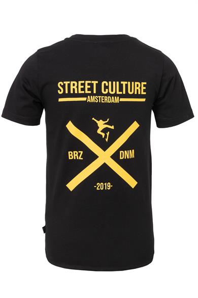BRZ Kids Erkek Çocuk Ön ve Arka Baskılı Kısa Kollu T-shirt