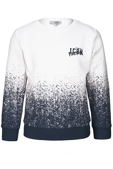 BRZ Kids Erkek Çocuk Baskılı Sweatshirt
