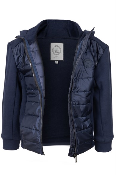 BRZ Kids Unisex Çocuk Fermuarlı Cepli Mont