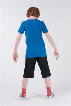 BRZ Kids Erkek Çocuk Mavi T-shirt