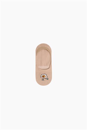 BRZ Kids Hamburger Desenli Erkek Çocuk Babet Çorabı 3lü Set