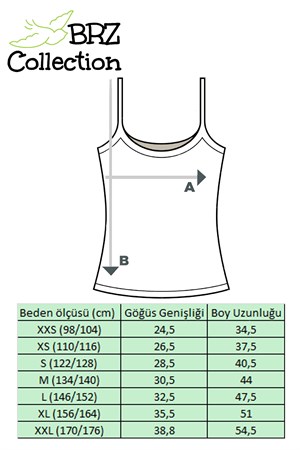 BRZ Kids Kız Çocuk Atlet